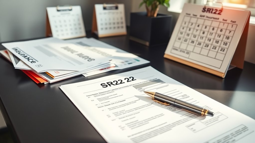 sr22 filing process explained